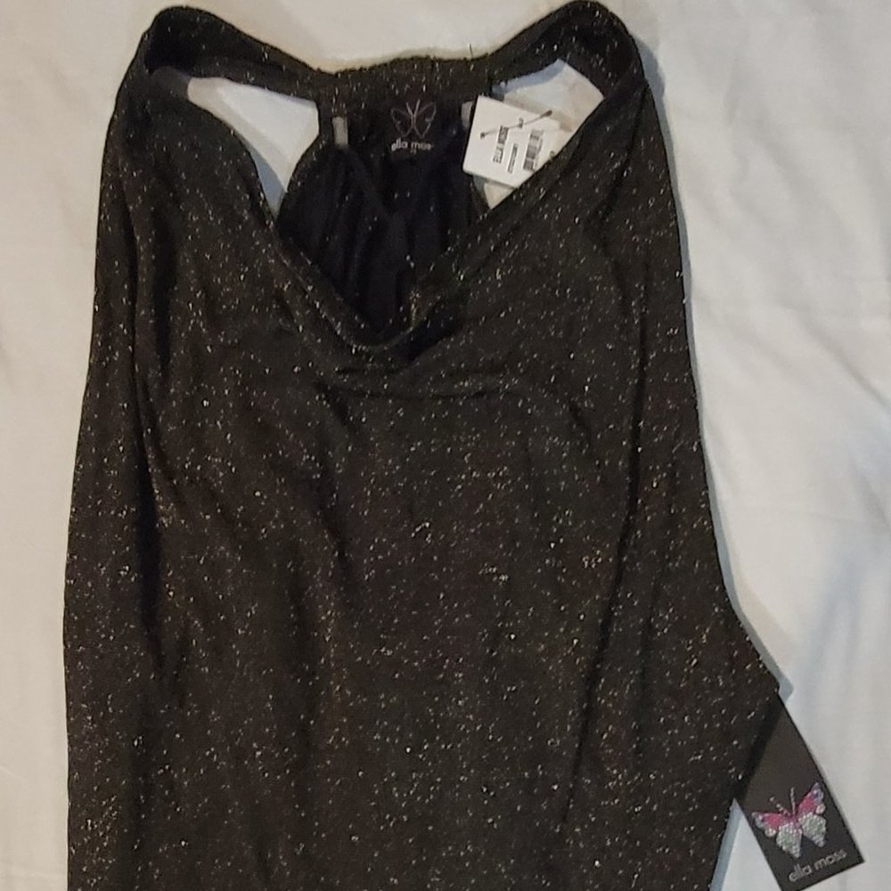 ELLA MOSS - Anthropologie Sleeveless Gold & Black